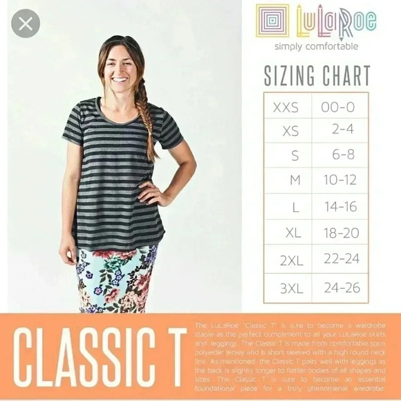 NWT Lularoe Classic T Olive Green - Picture 6 of 6